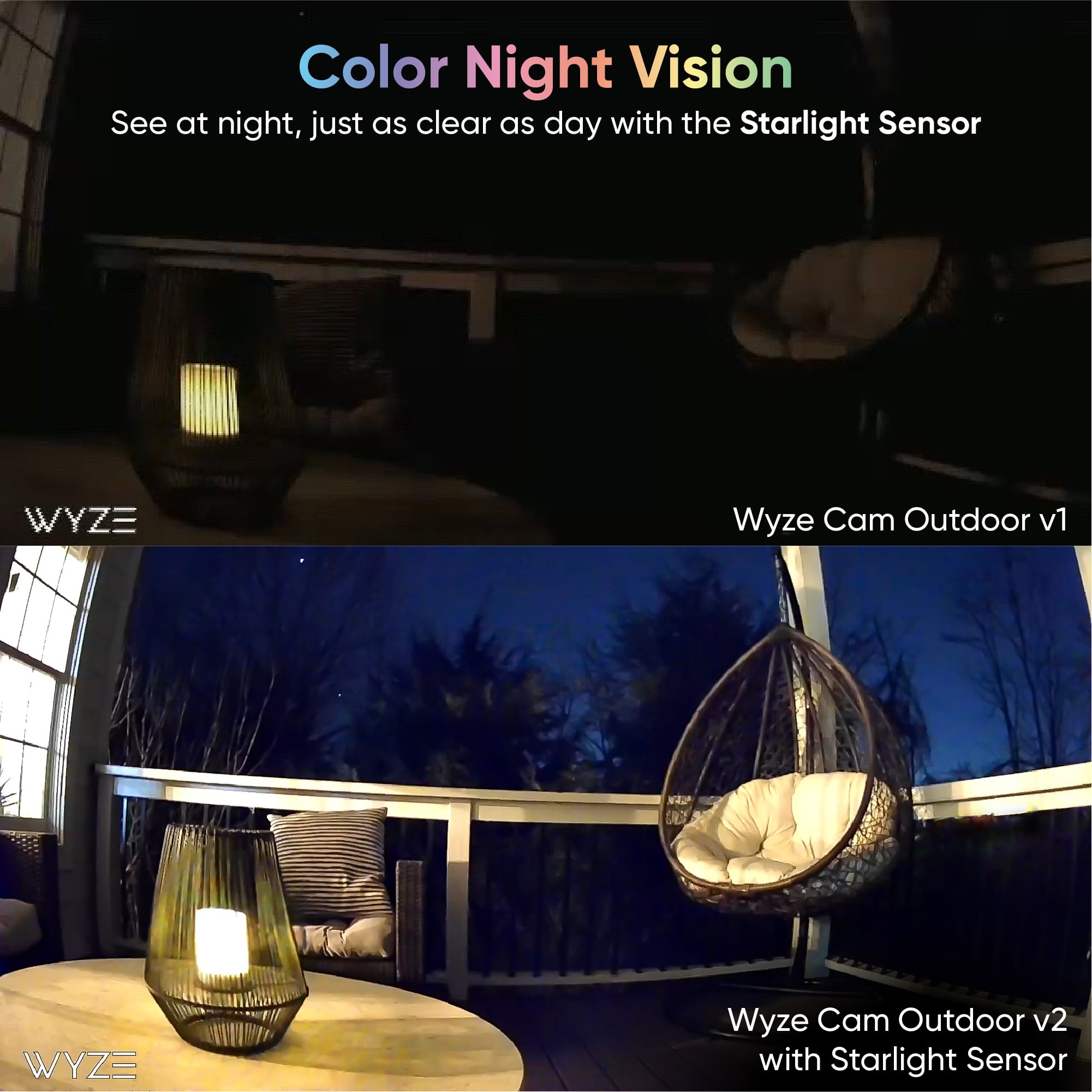 Alternative view of Wyze Cam Outdoor v2